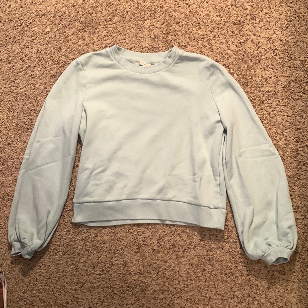 A New DayTM Light Blue Sweater, Size M